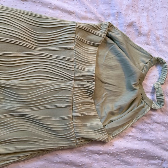 Toperth Pleated aysmmetrical front, maxi dress - Picture 7 of 7